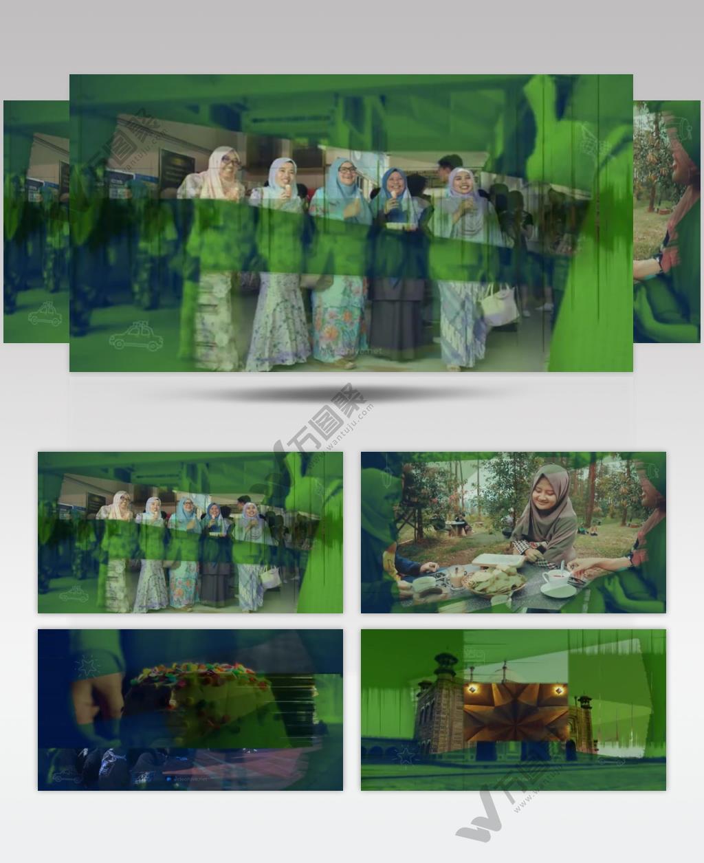 15317 阿拉伯元素片头