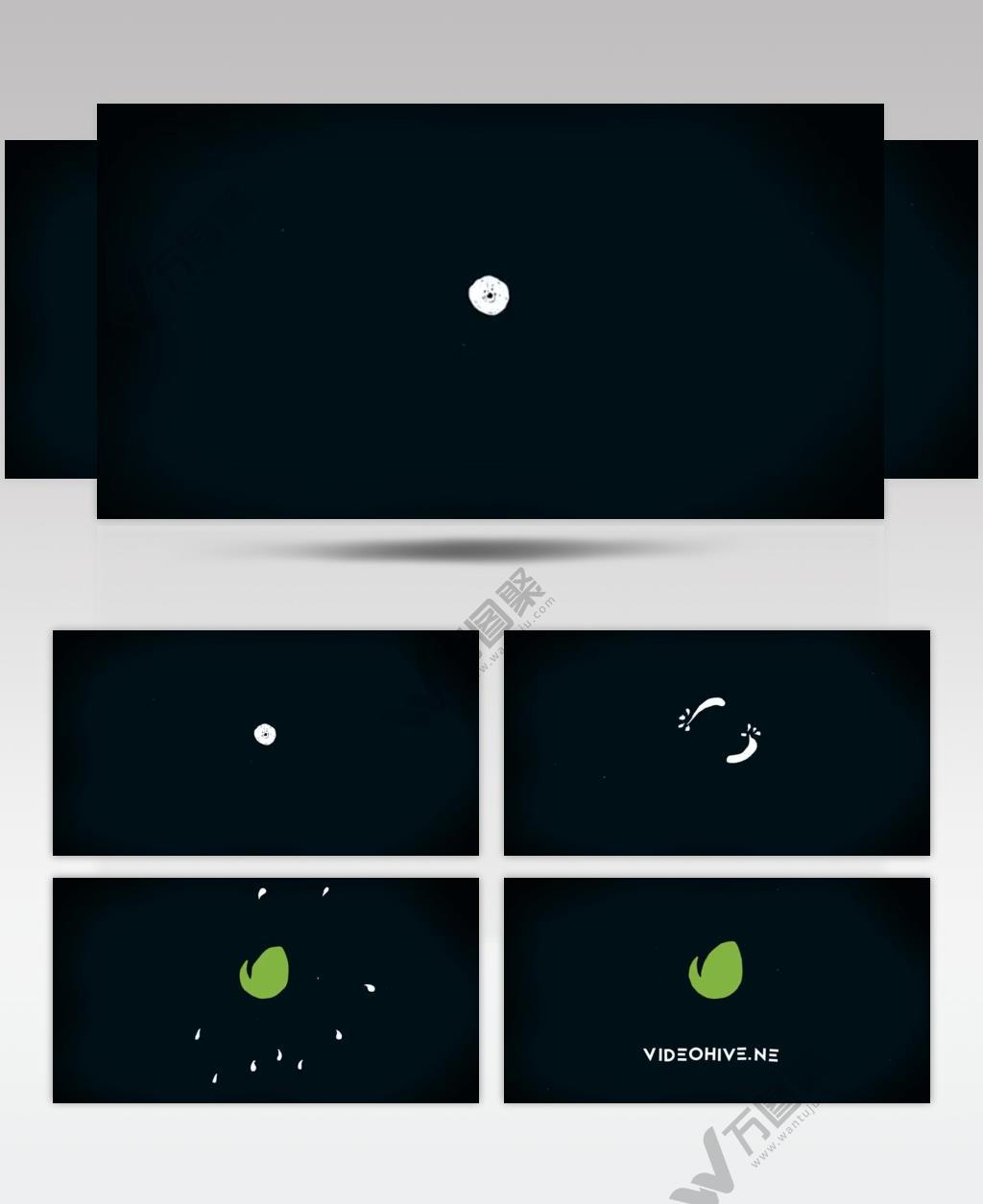 16923 手绘简洁标志