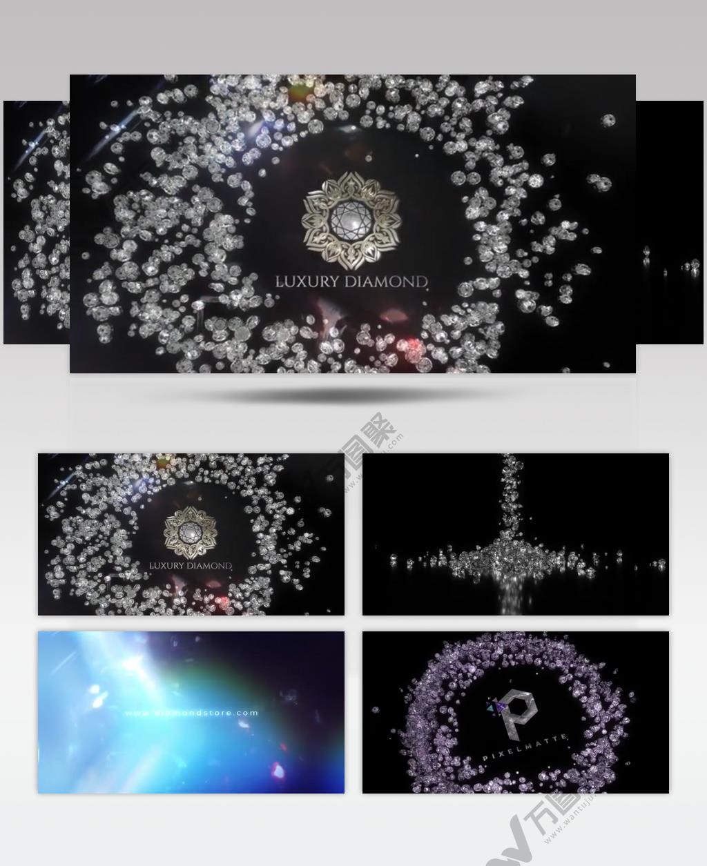 17197 钻石标志展示