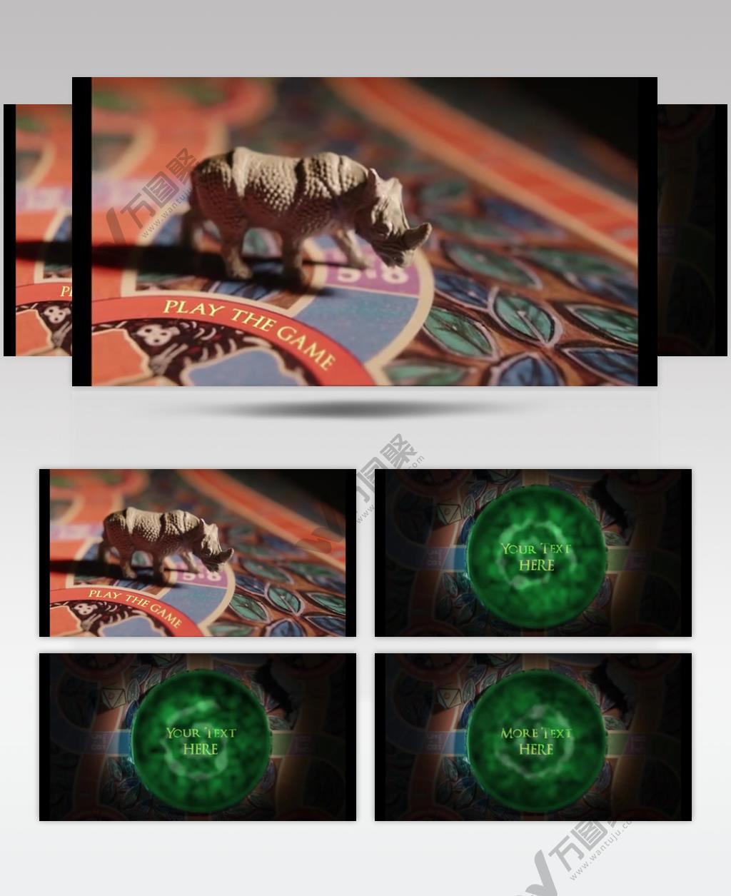 17484 冒险棋盘游戏片头