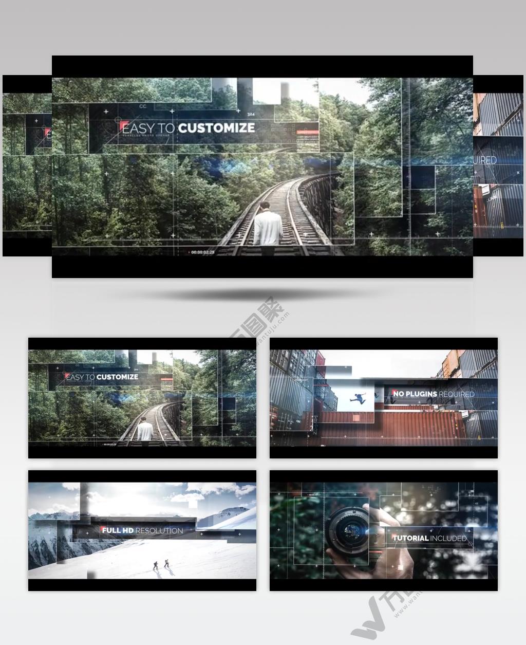 17144 视差效果片头