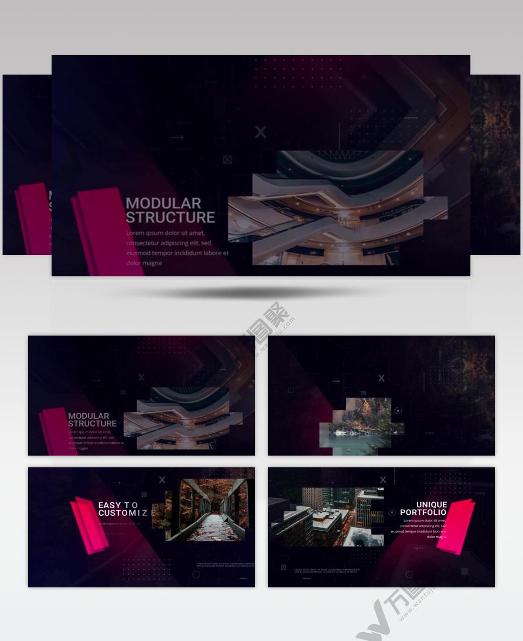 ae 17489 商务科技宣传片 高科技模版ae素材