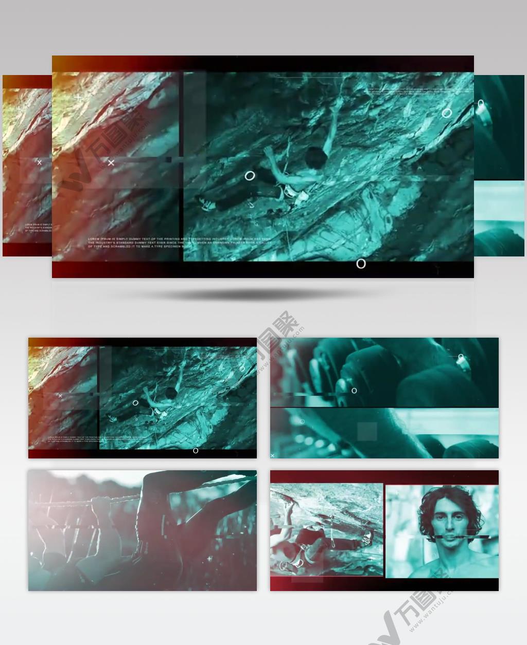 AE 15089 运动片头 ae素材