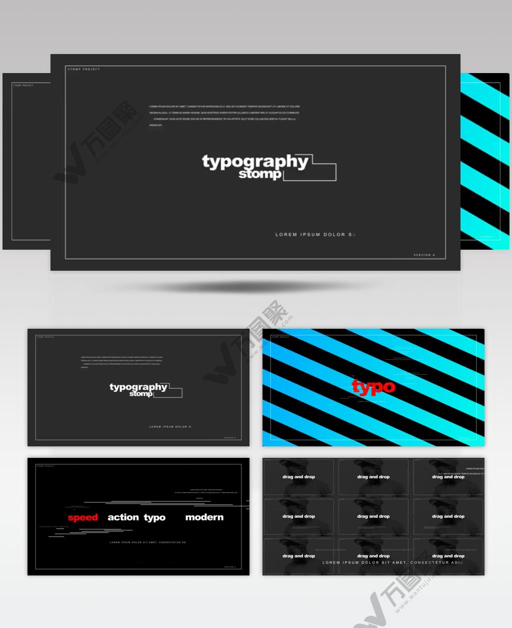 AE 17115 节奏版式