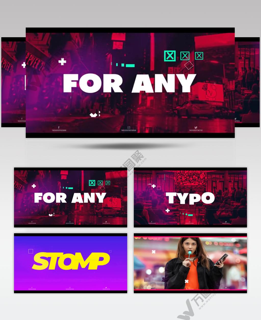 AE 15151 节奏片头 ae素材