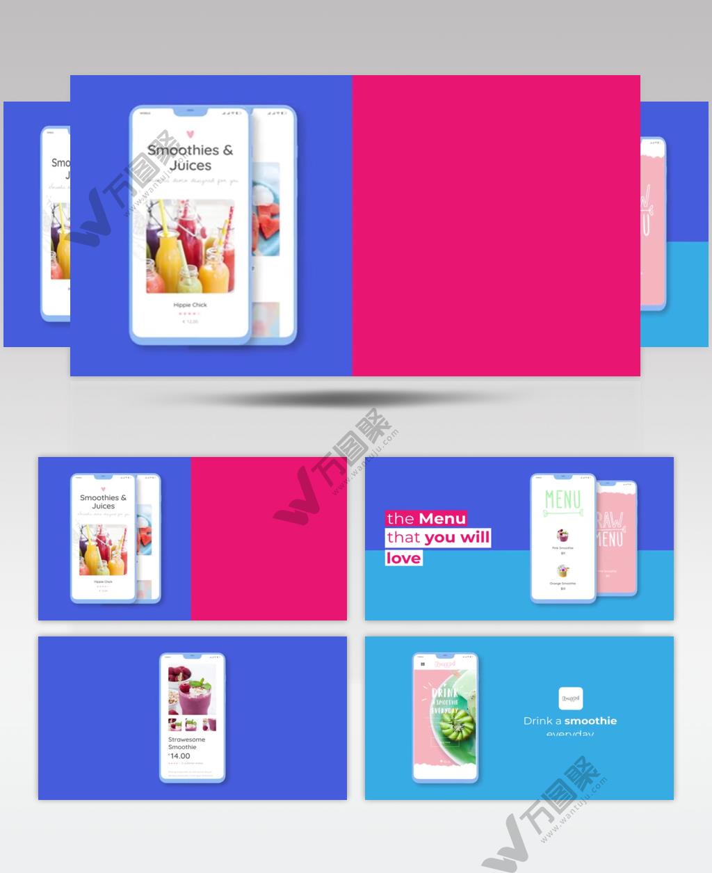 AE 15229 节奏手机应用宣传片