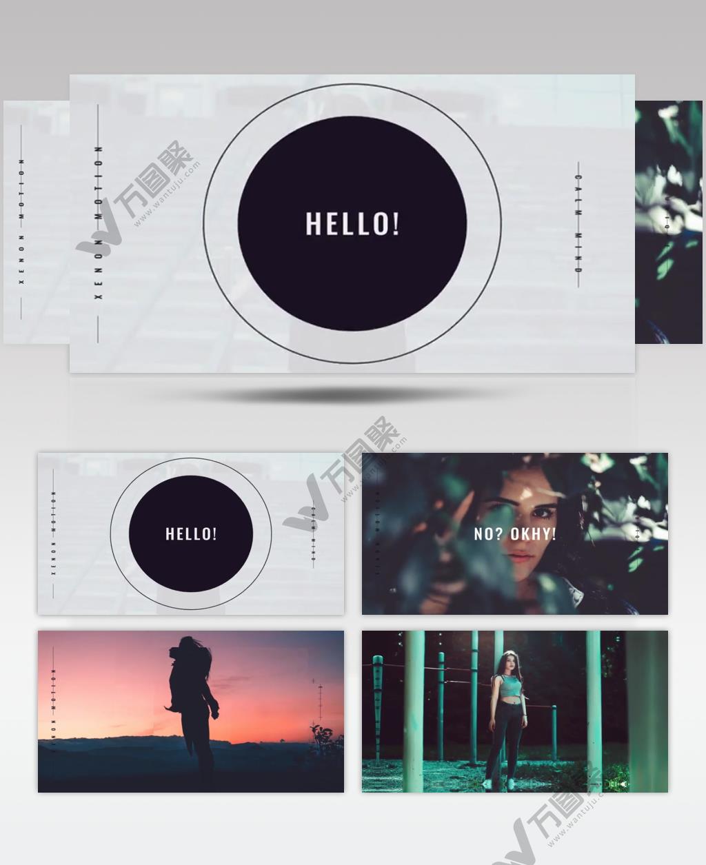 AE 15185 简短节奏片头 ae素材