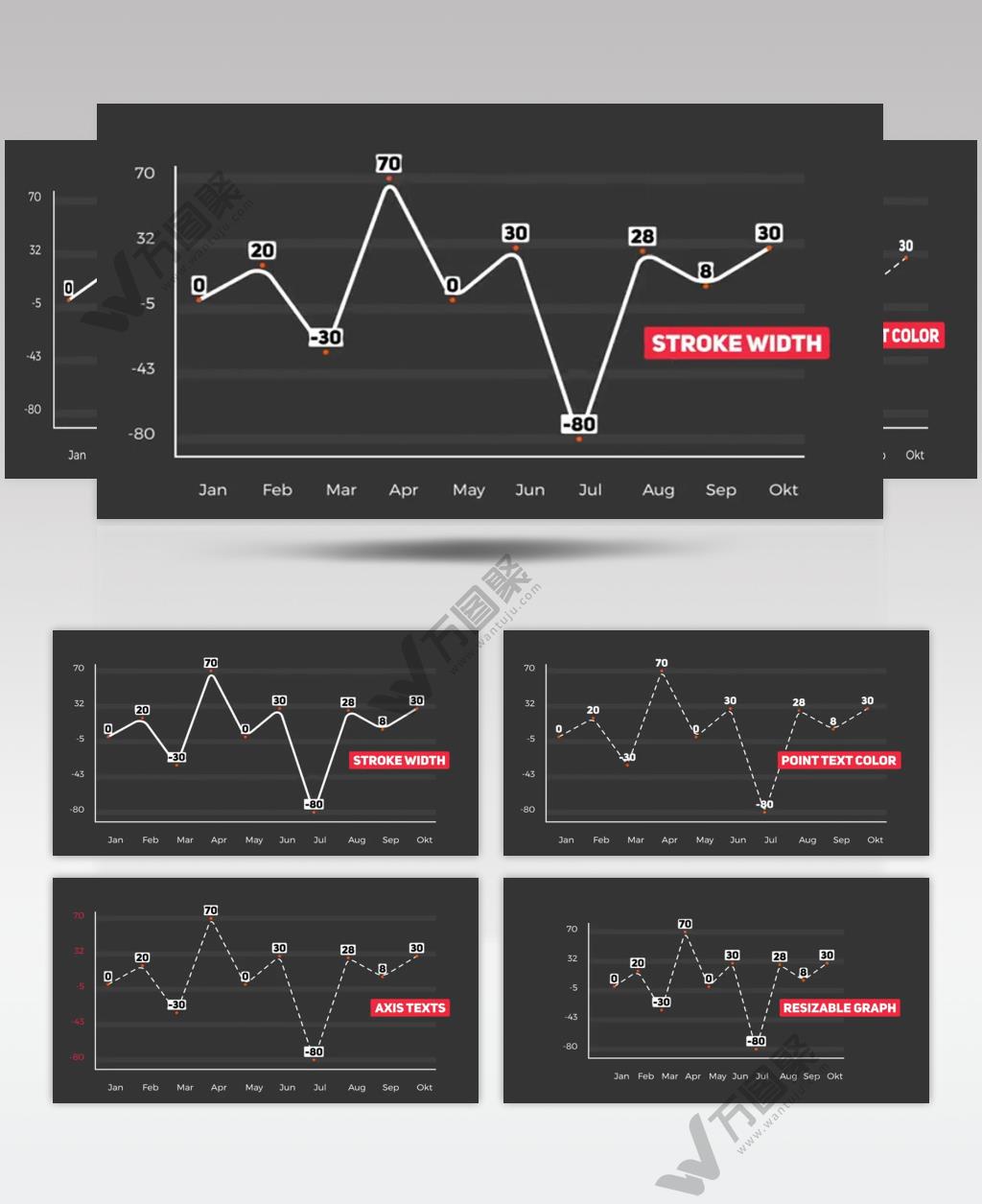 AE 16546 图表控制器 ae素材源文件