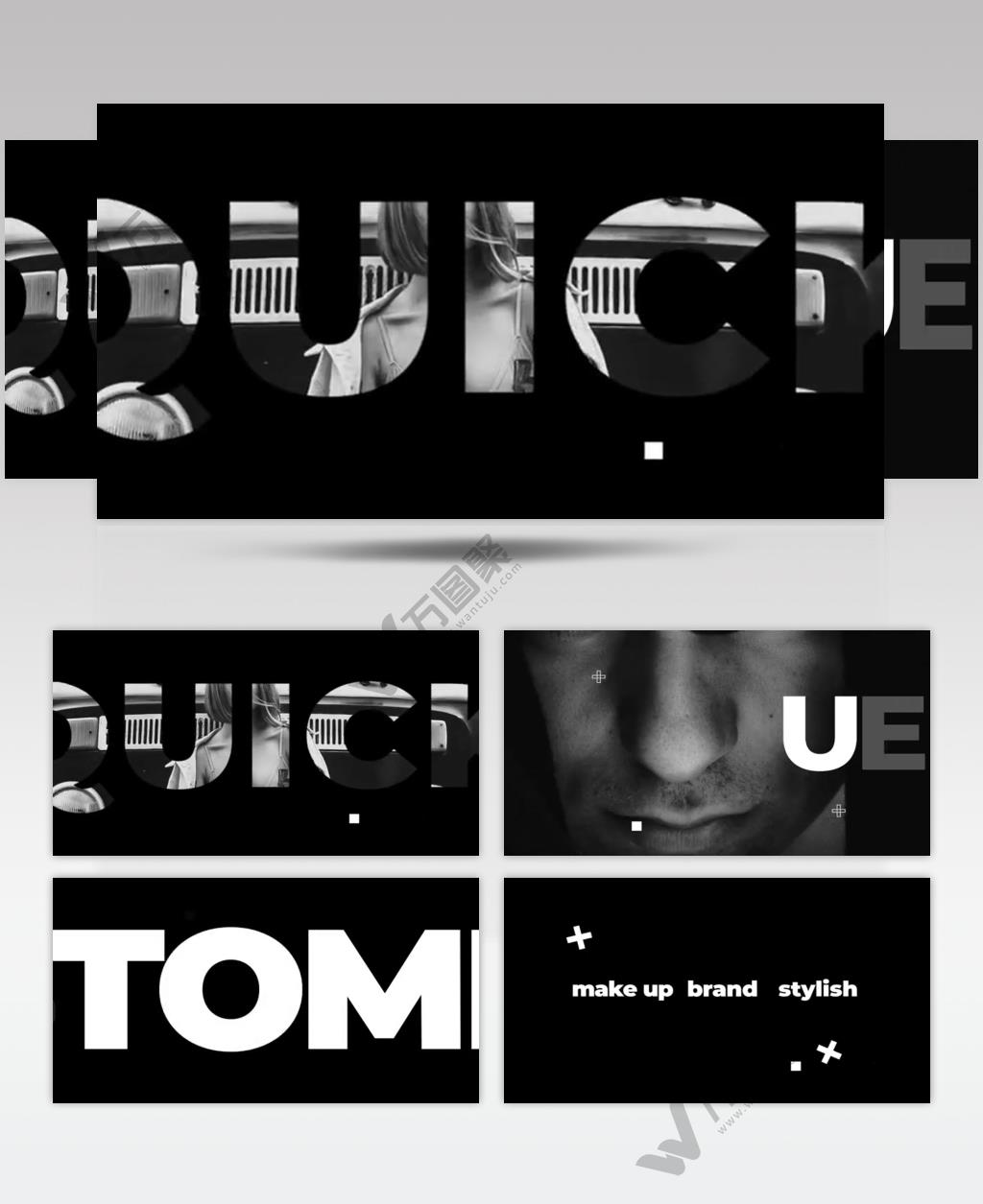 AE 17130 快速节奏版式