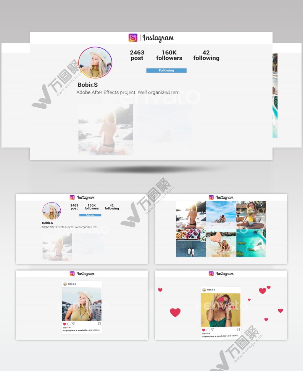 17357 INS主页图片展示片头