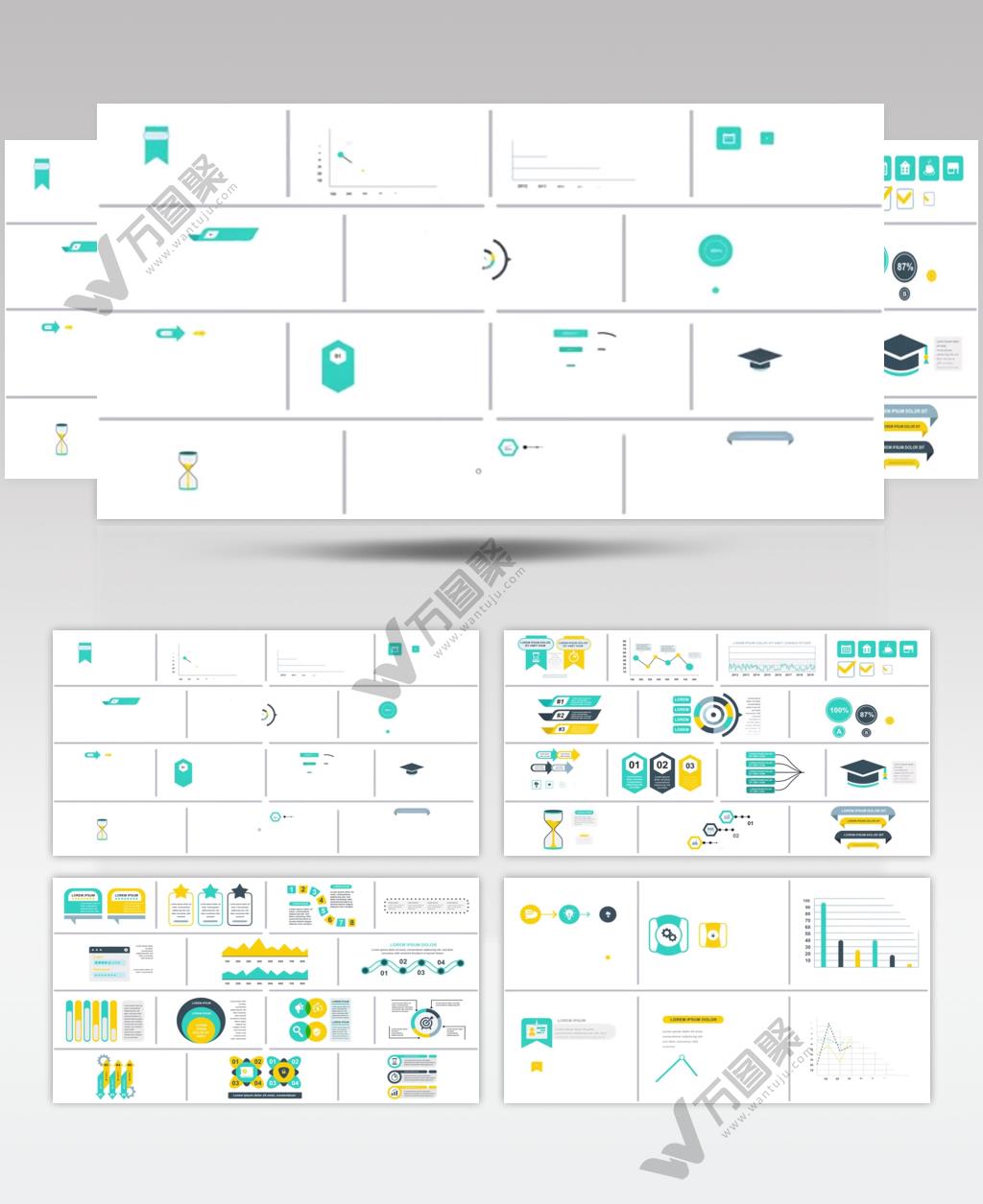 AE 15078 信息图集 ae素材