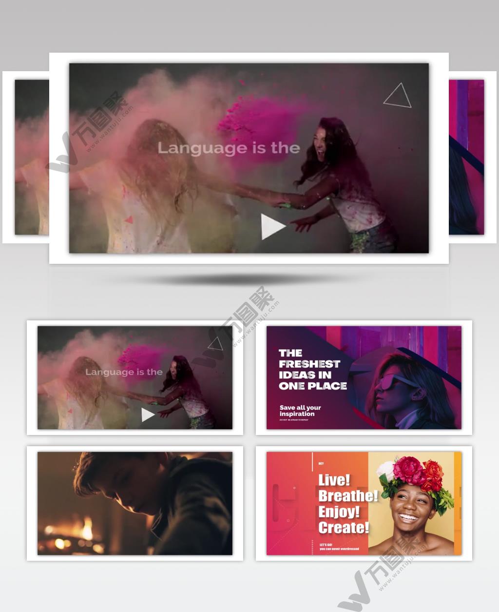 15966 标题版式包