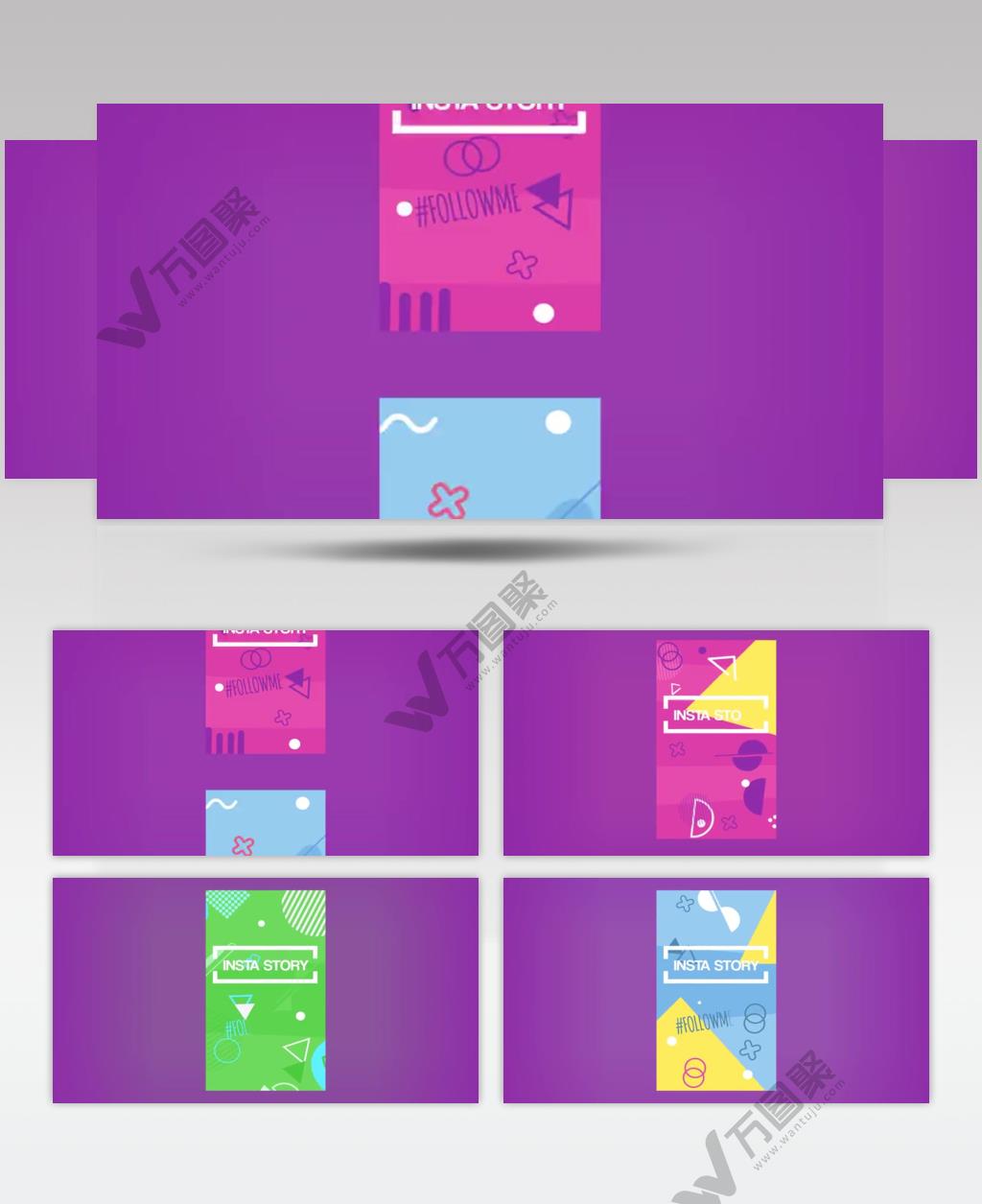 16877 抽象手机端视频包