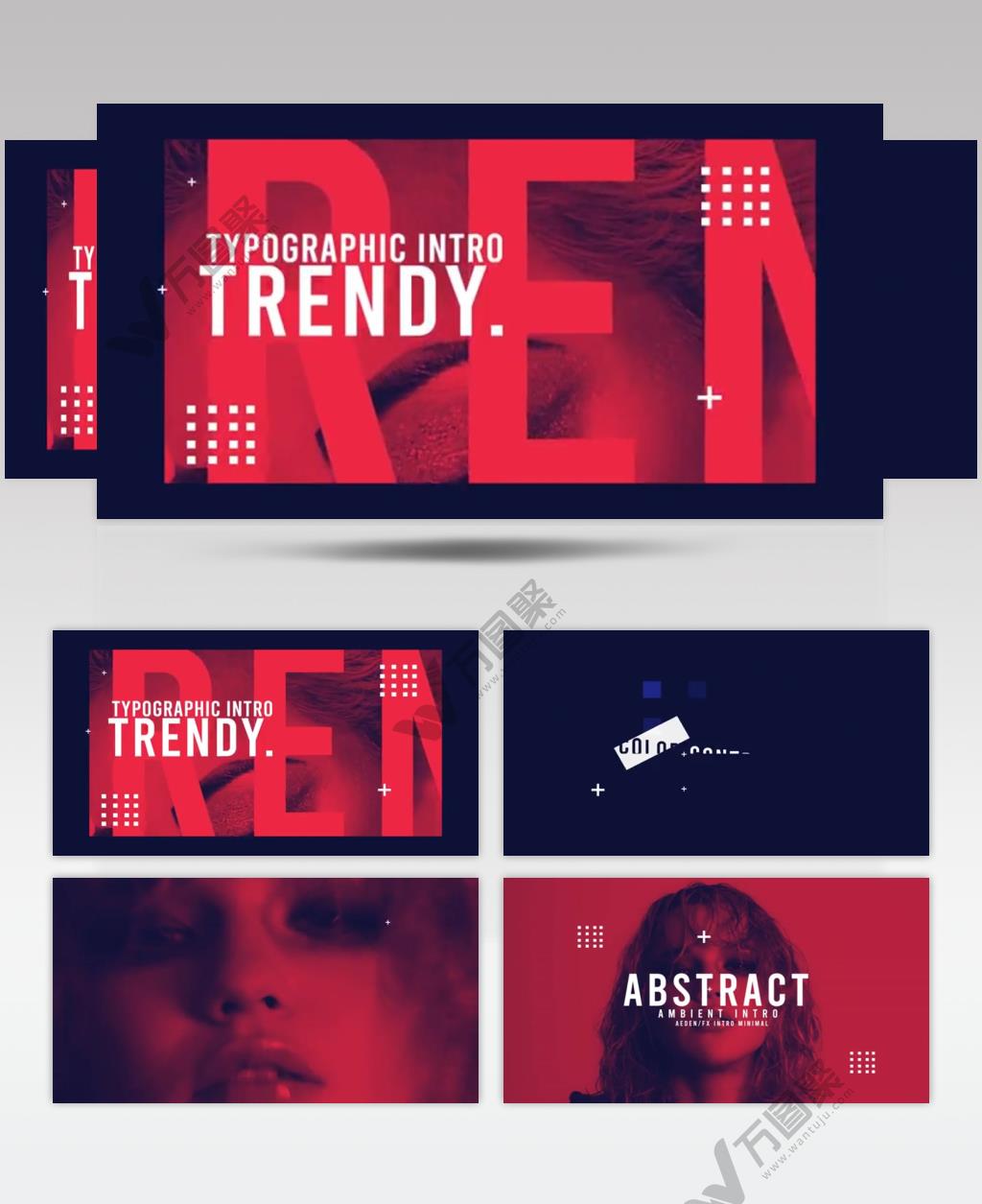 17501 抽象动态片头