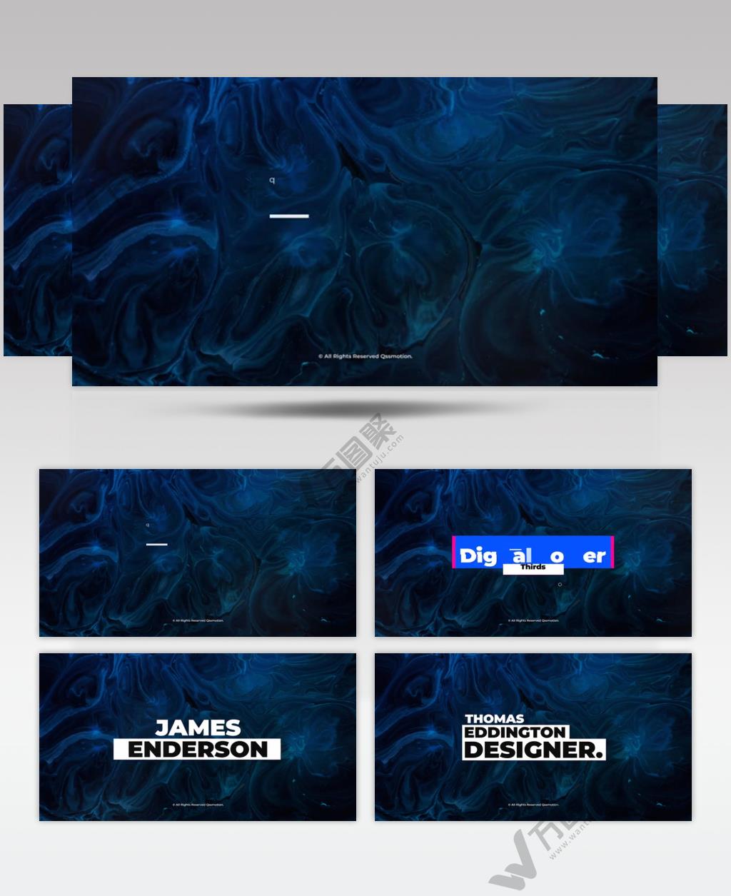 16150 故障效果字幕 文字字幕素材