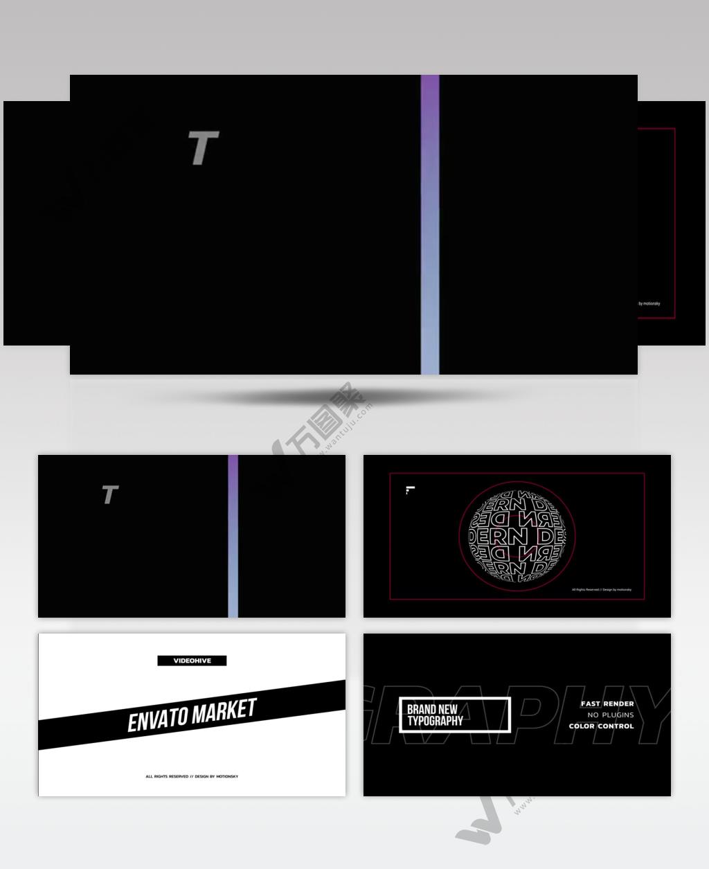 AE 17270 活力文字版式