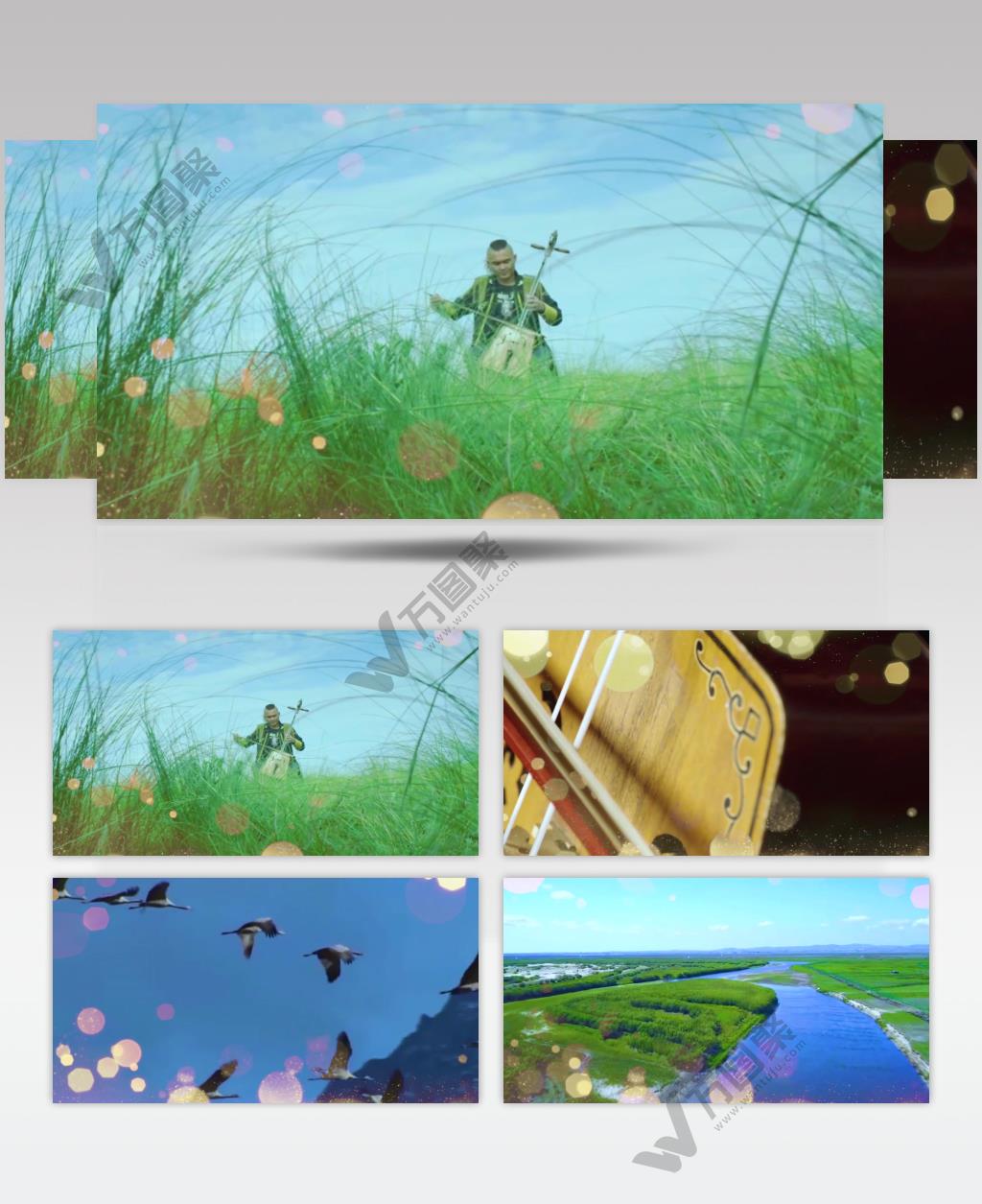 鸿雁 舞台音乐背景MV