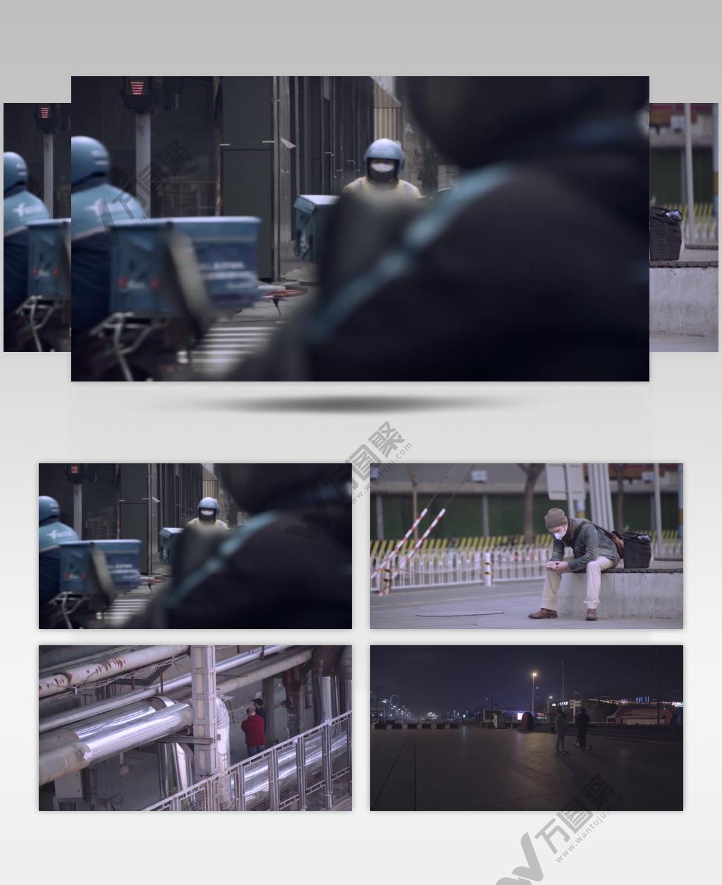 北京疫情新冠肺炎城市街景地铁