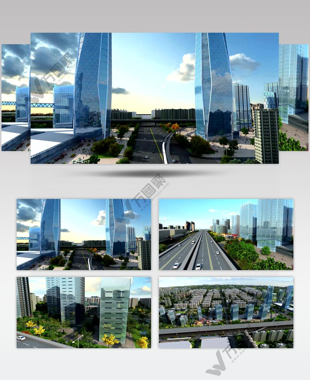 23 万科长阳9号地大区域规划设计（1分钟）三建维建筑动画地产动画