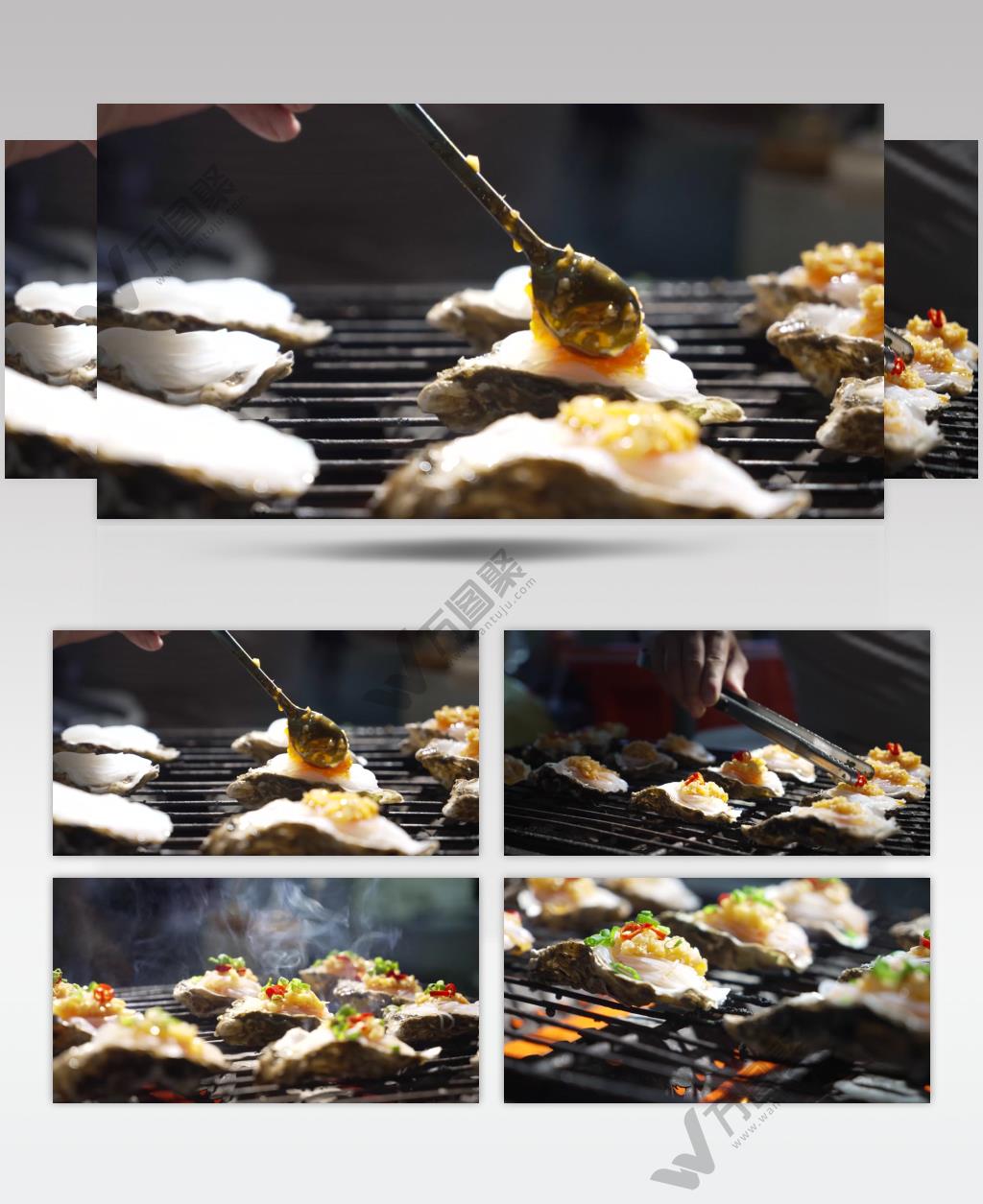 夜市美食大排档