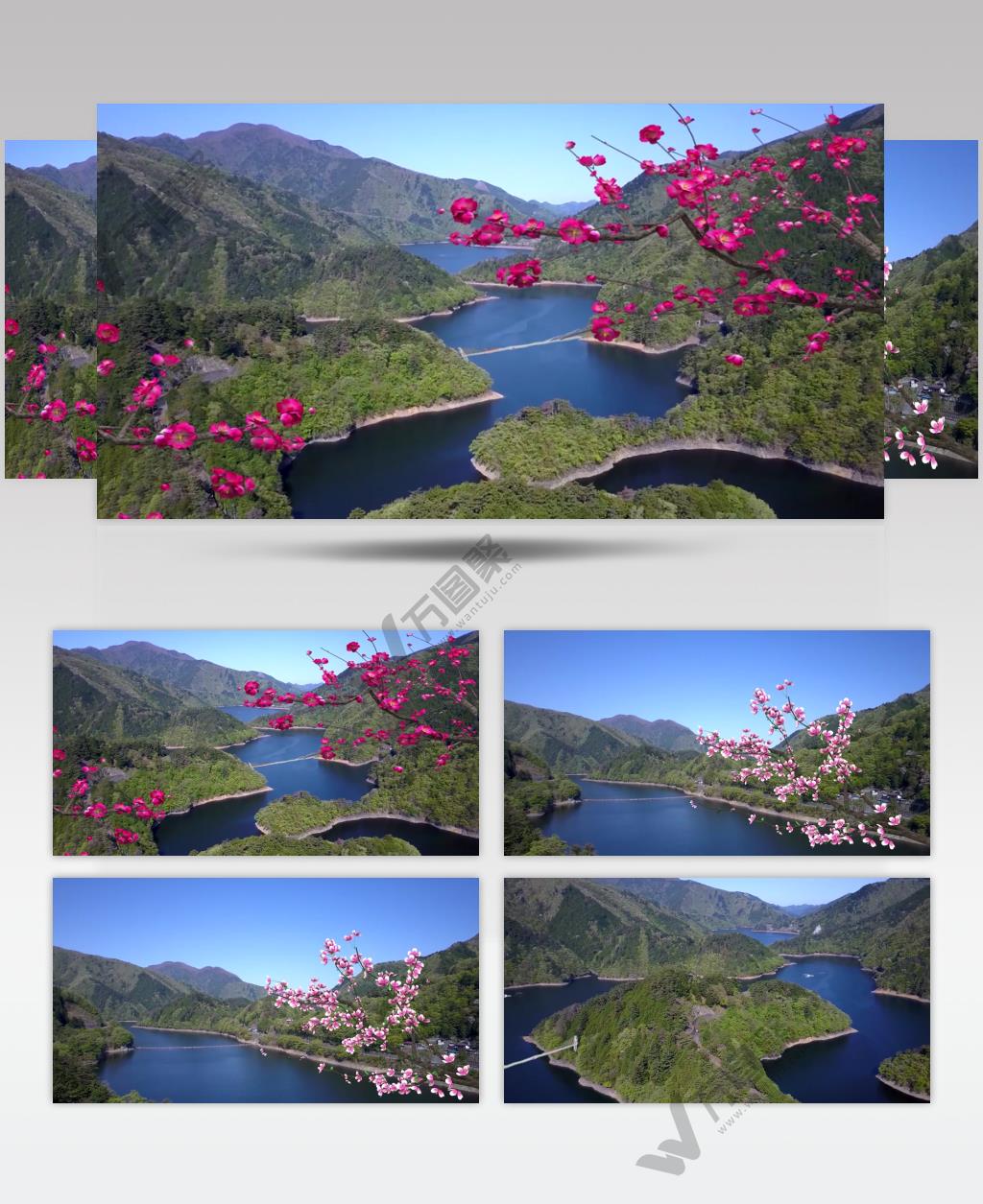 4K浙东大峡谷春天醉美色彩追忆