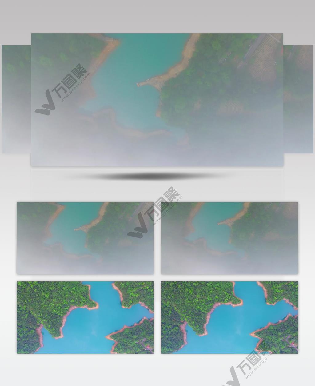 4K 千岛湖唯美自然风光航拍摄影