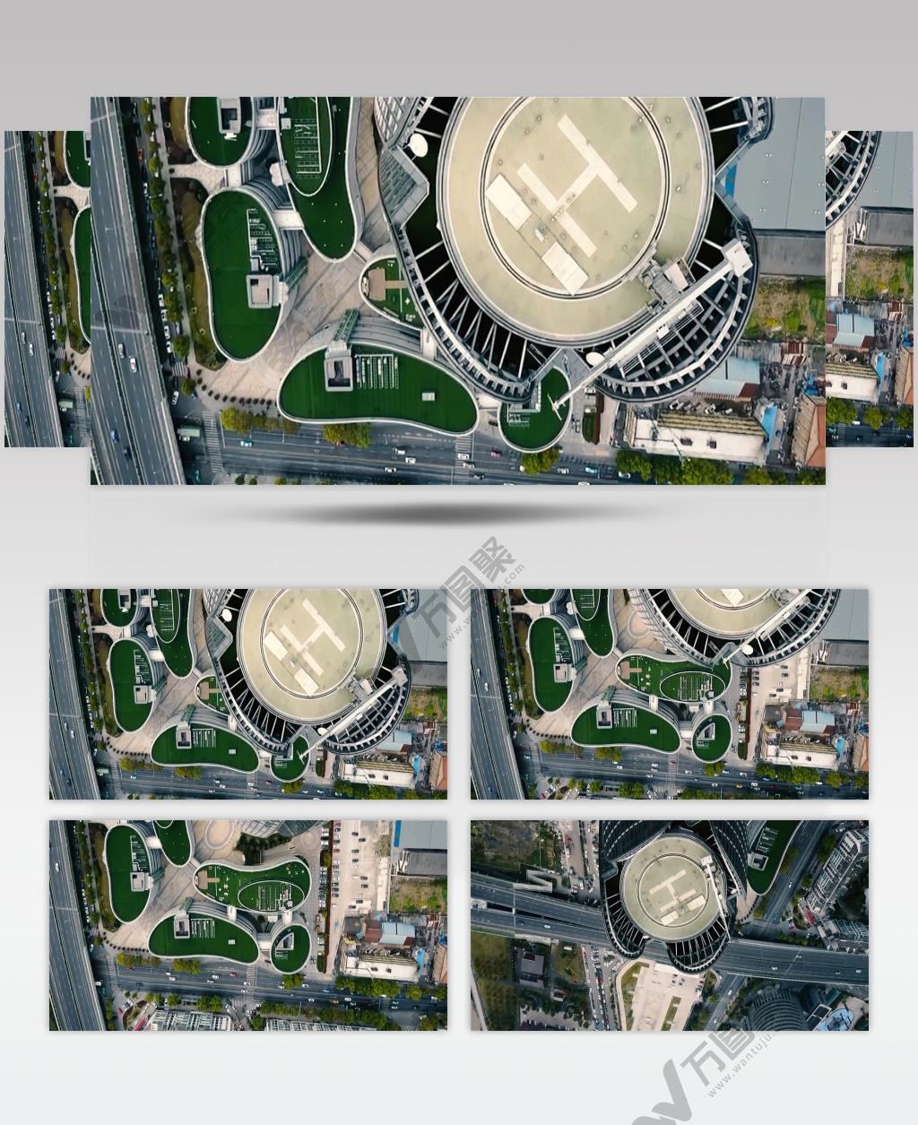 宁波三江口玉米楼楼顶风姿