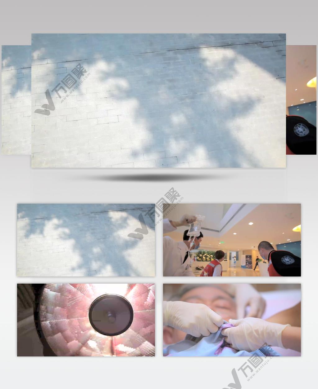 120救护车紧急抢救高清实拍视频素材