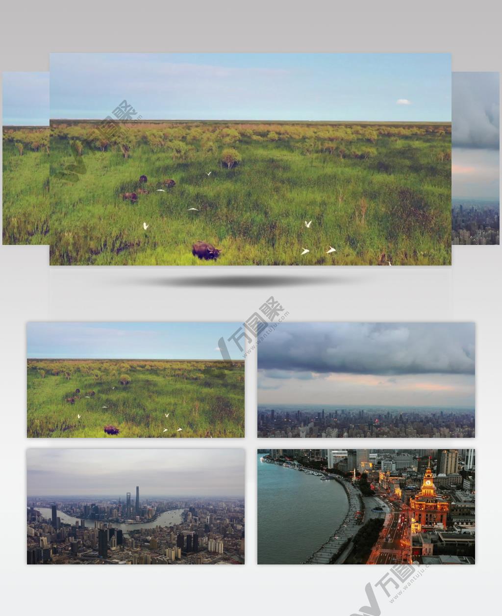 4K上海延时摄影宣传片视频素材