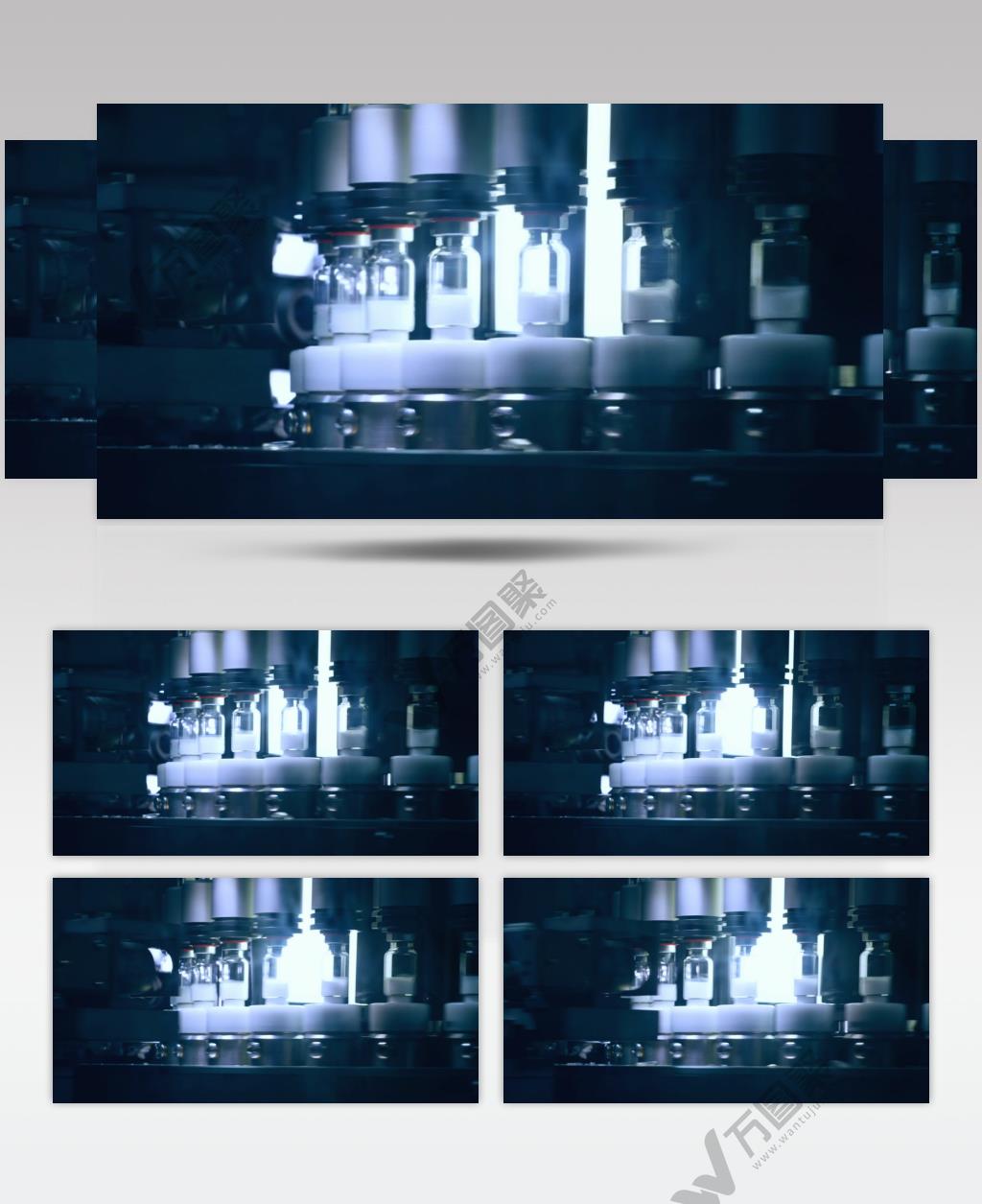 制药工厂制药生产线的安瓿