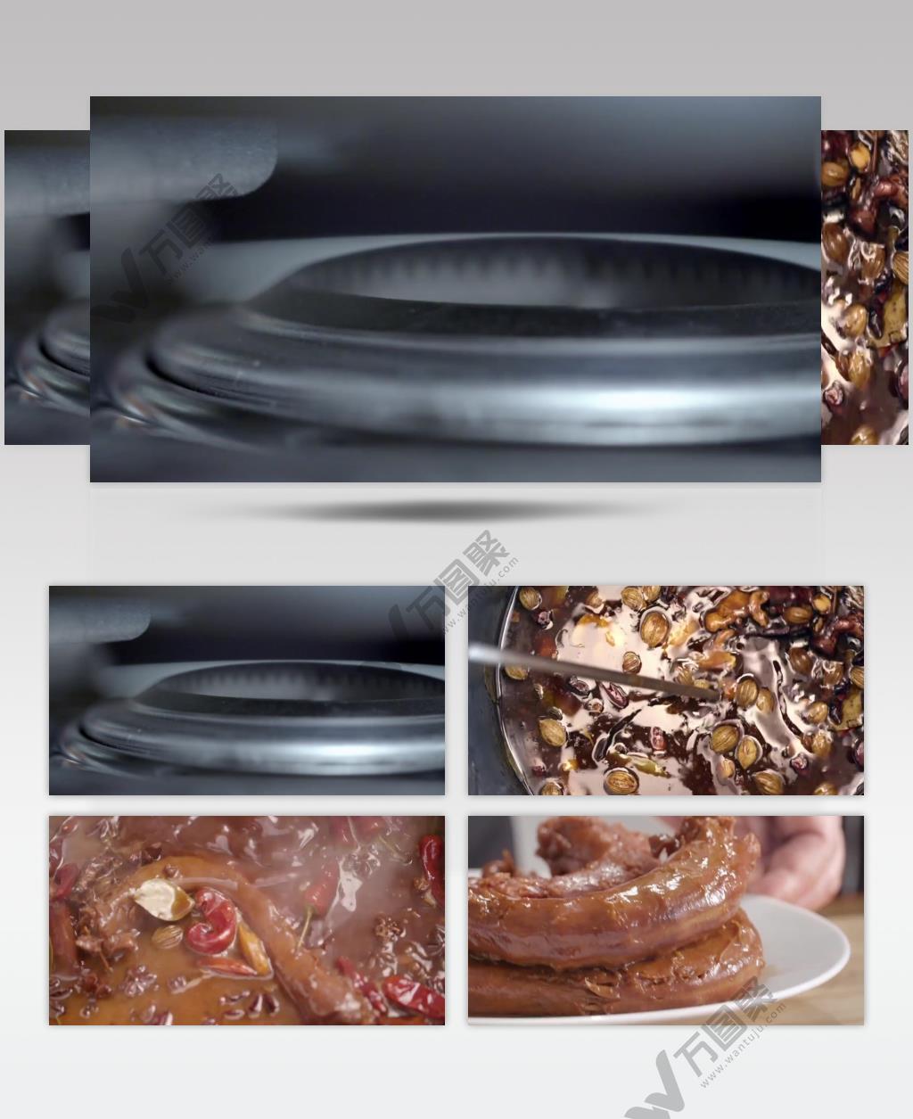 鸭脖王鸭肉鸭头鸭货麻辣鸭脖鸭头美食小吃视频实拍