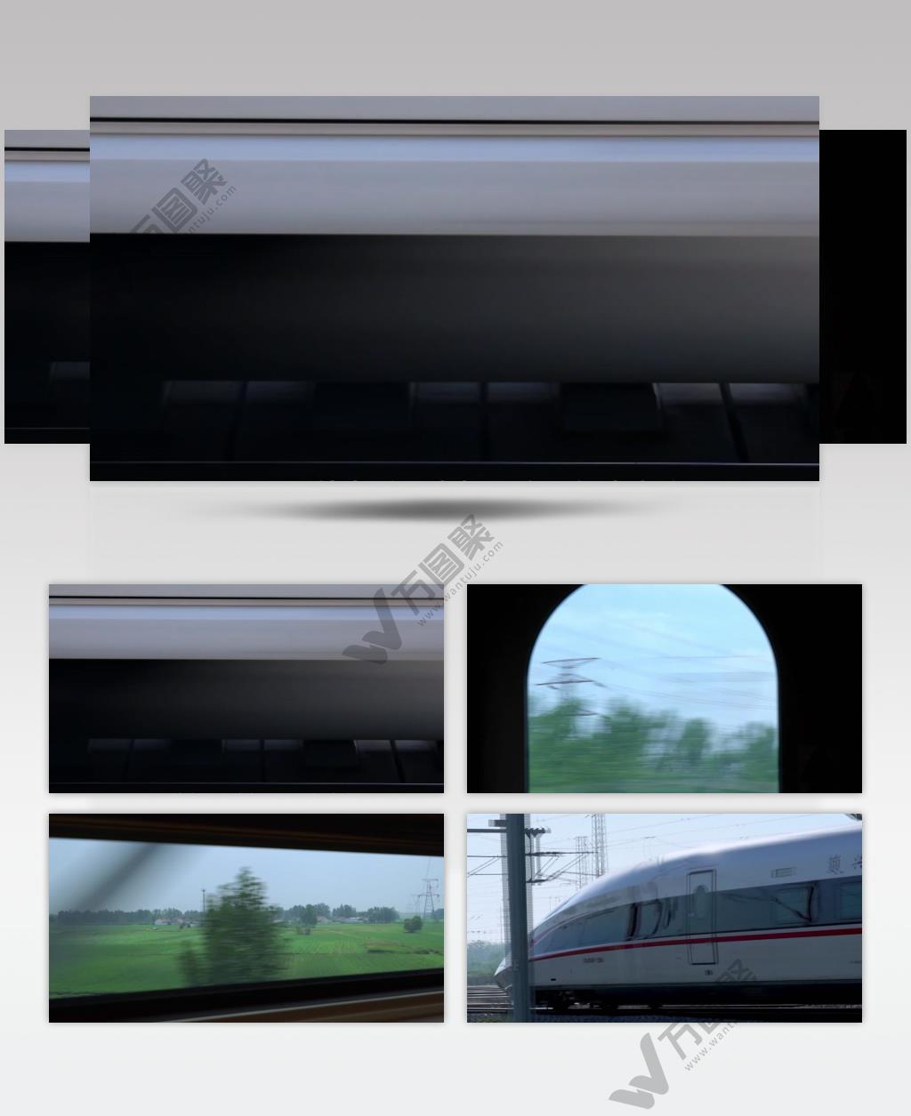 高铁动车驾驶员经济发展视频素材
