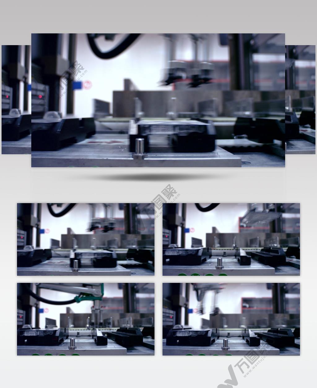 医疗工厂的生产线