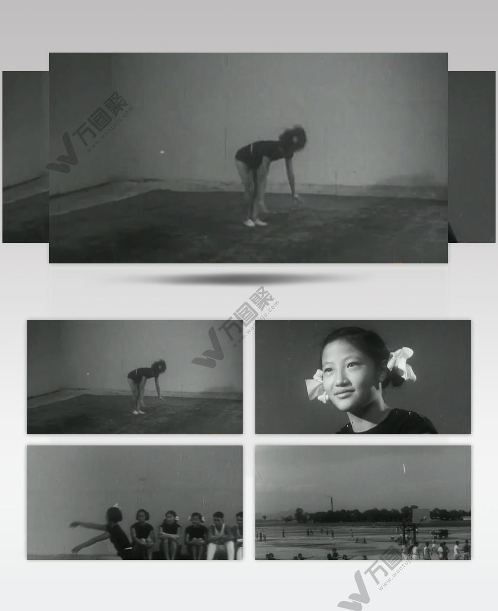 女子体操中国建国后体育事业发展珍贵历史视频