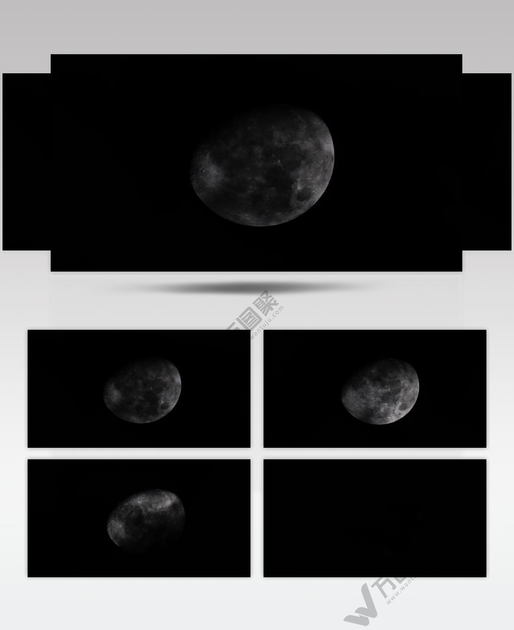 4K超大月球空镜