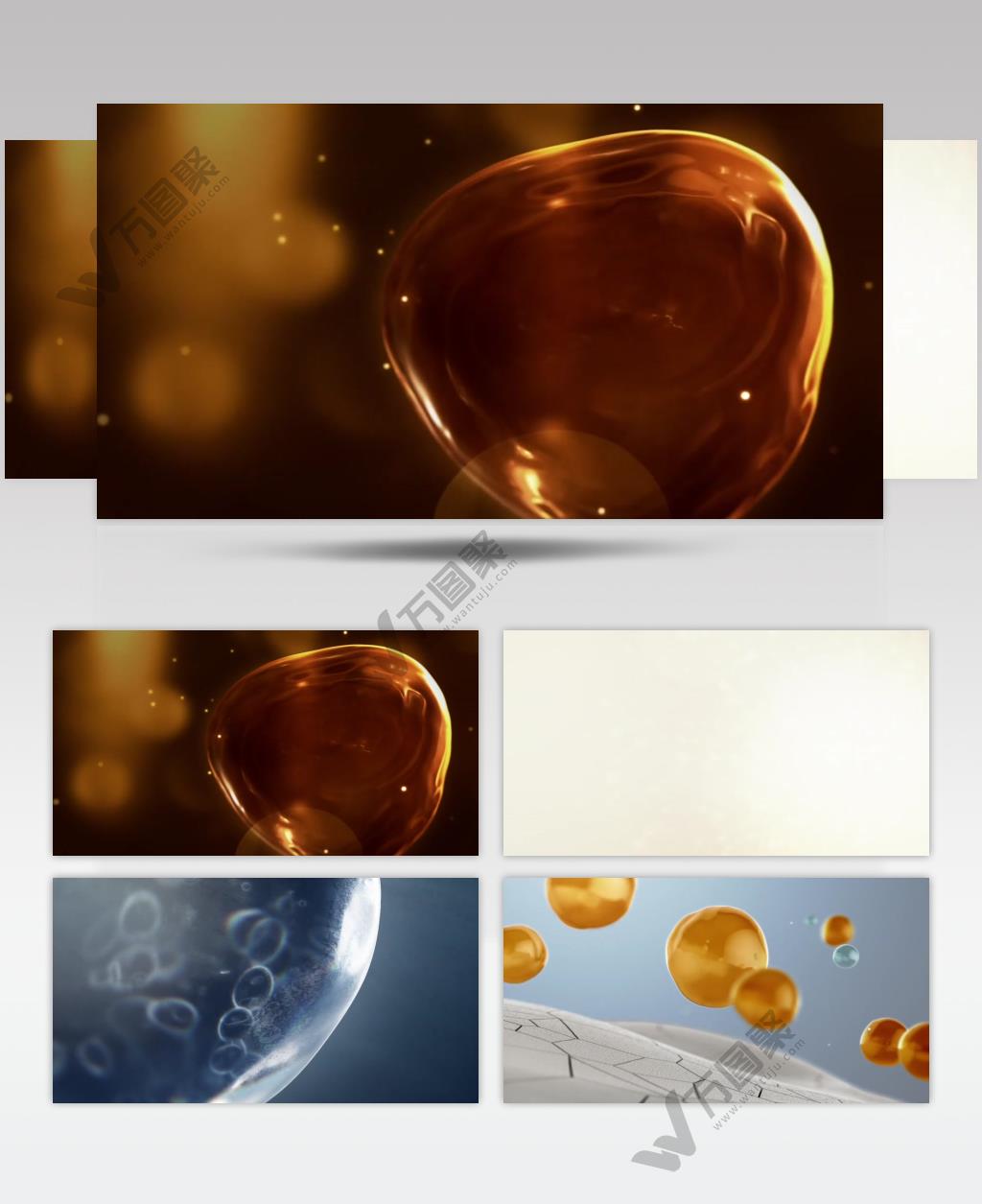 精华液原液保养细胞宣传片视频素材