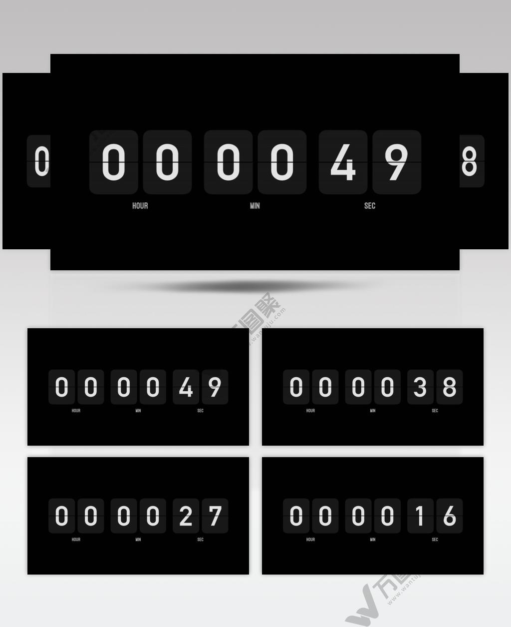 时间倒计时4K