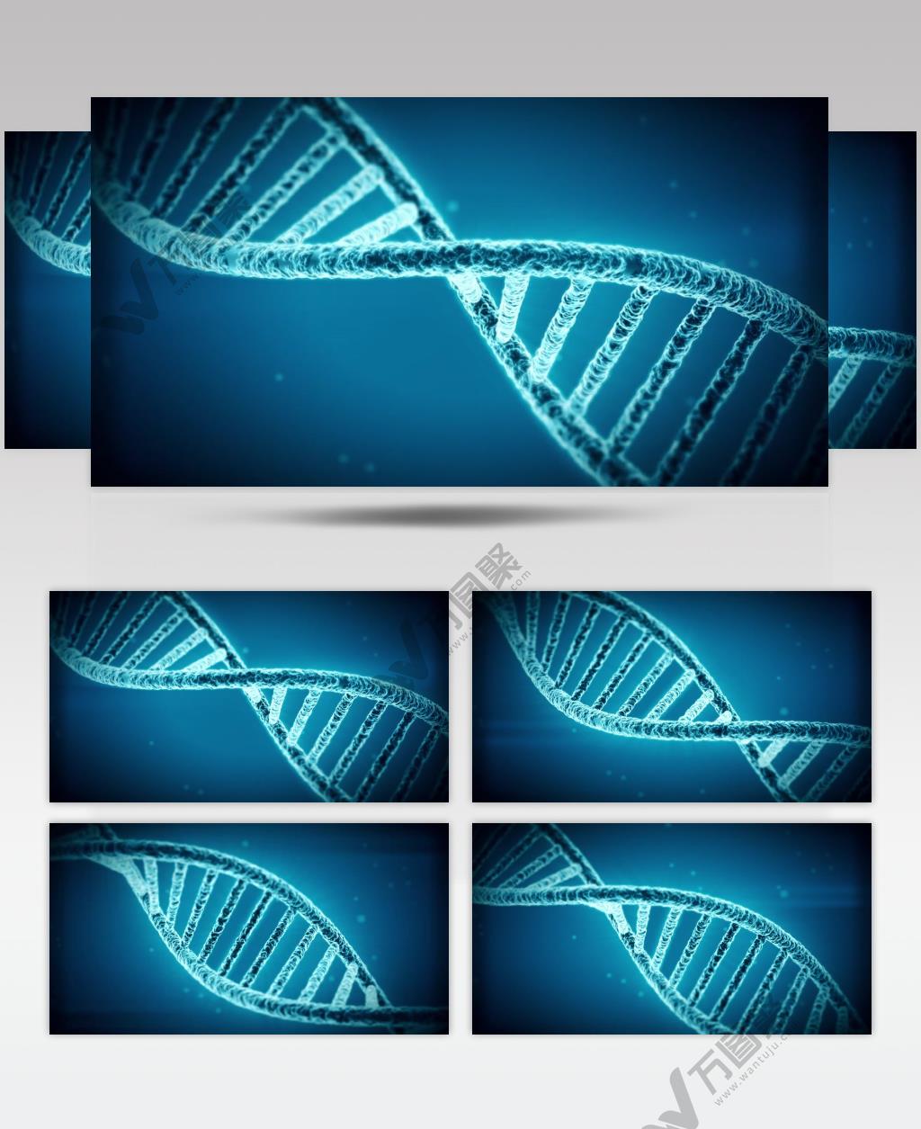 DNA基因医学3d动画视频