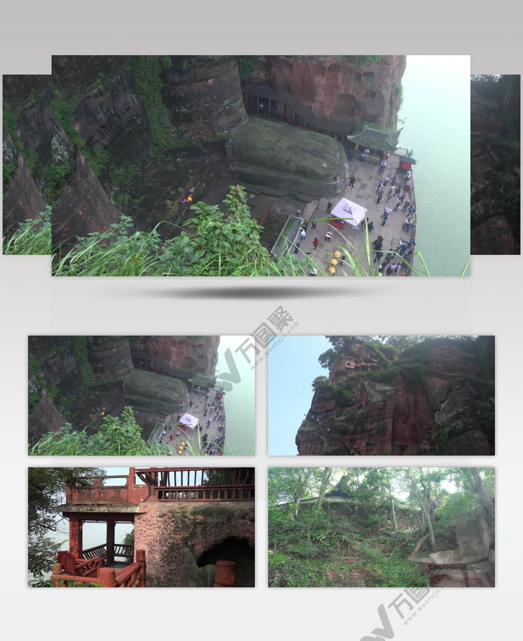 4K超清四川乐山大佛