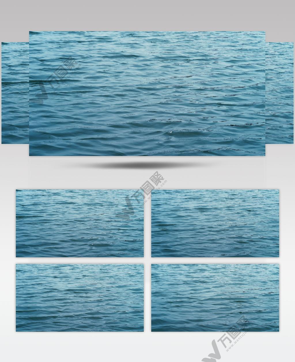 深邃的海水江河湖海