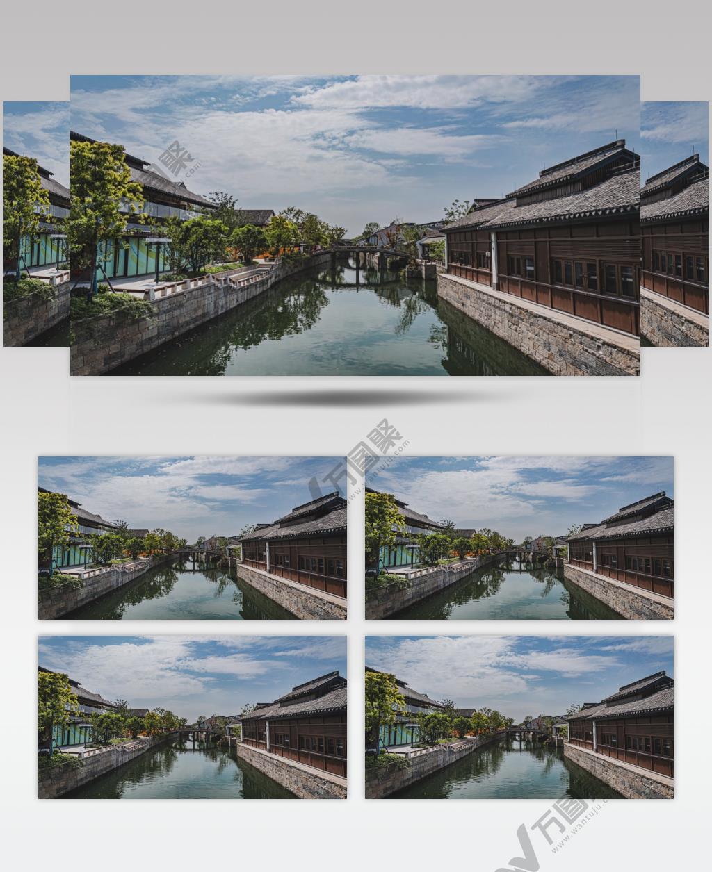 【8K】上海蟠龙天地古镇延时视频