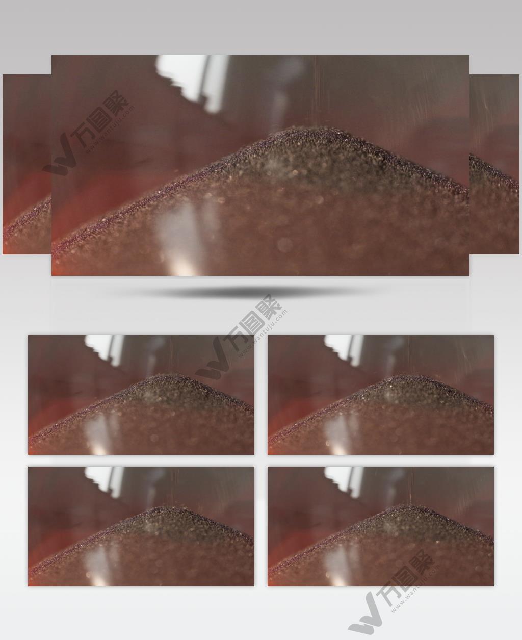 沙漏时间流逝实拍镜头 (4)