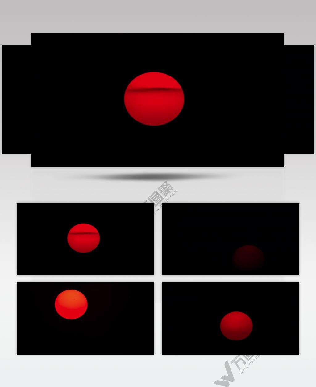 超大日落夕阳延时实拍 (1)