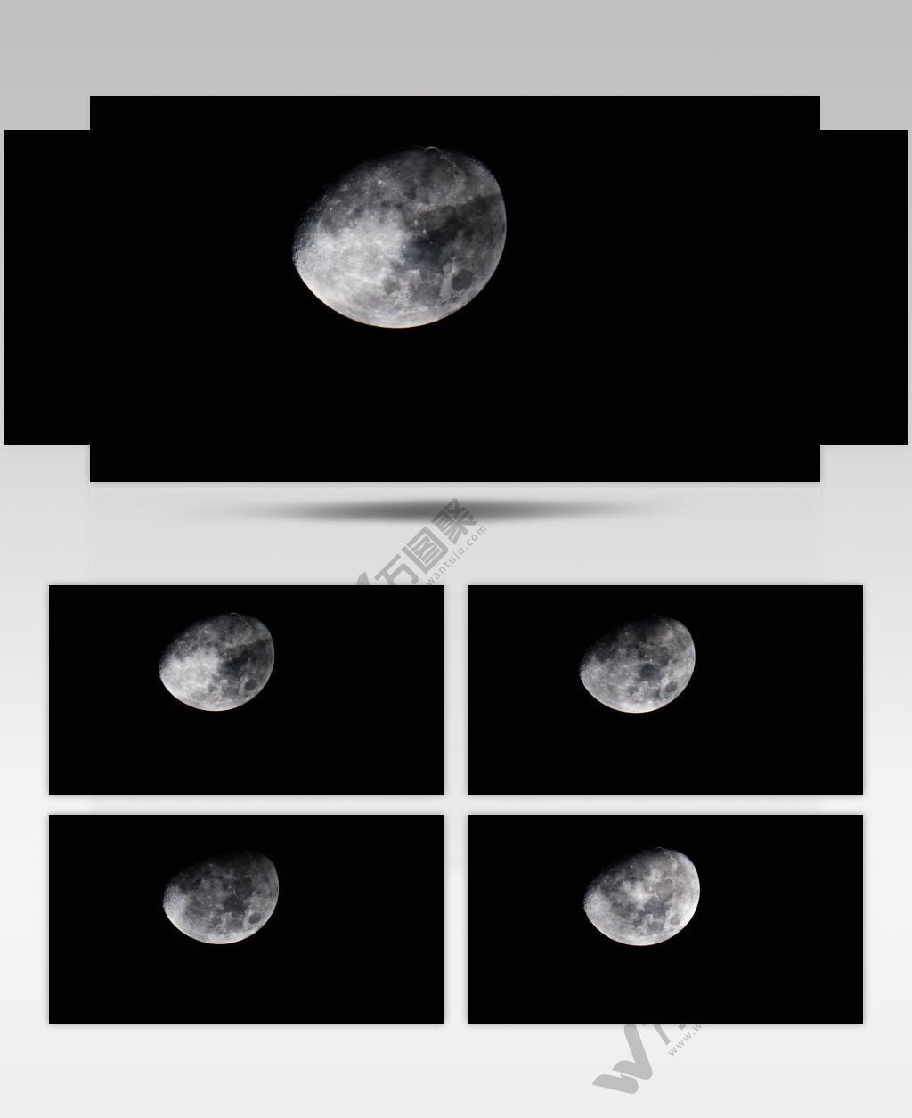 超大月亮实拍镜头01497439