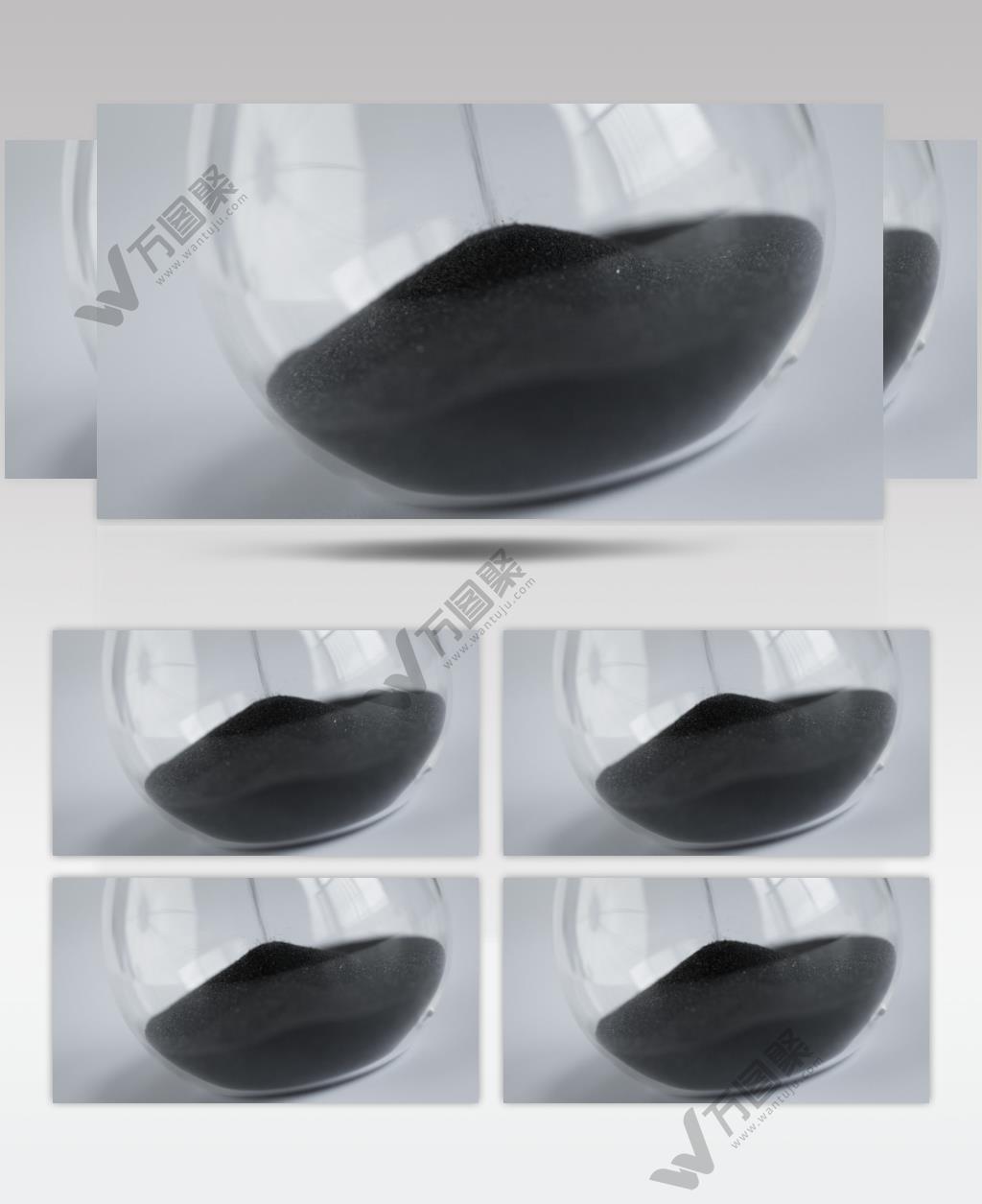 沙漏时间流逝实拍镜头 (14)