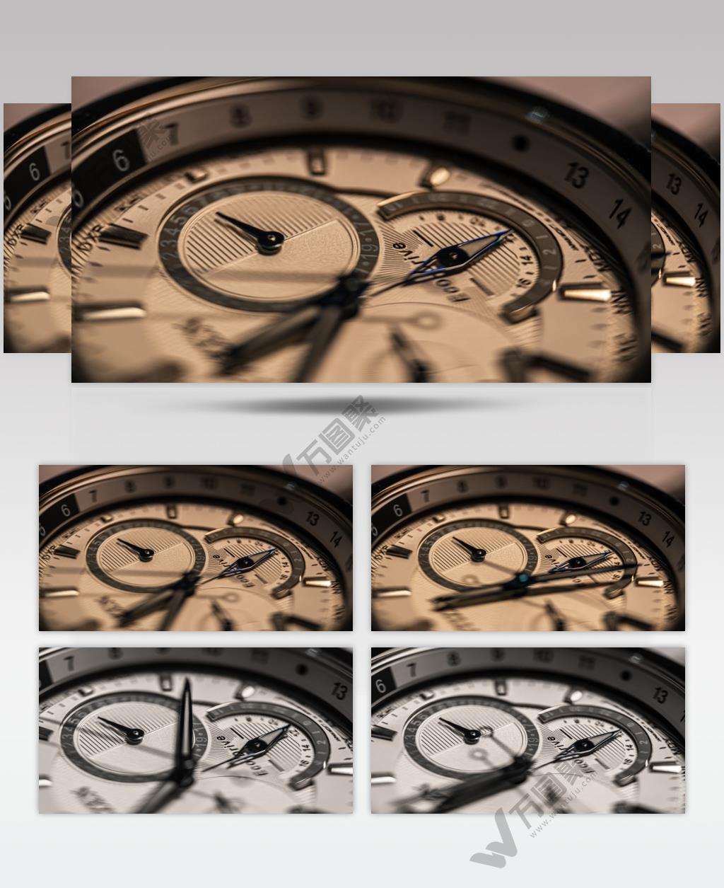 手表时钟实拍镜头 (3)