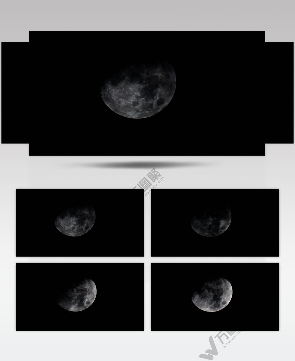 超大月亮实拍镜头01498132