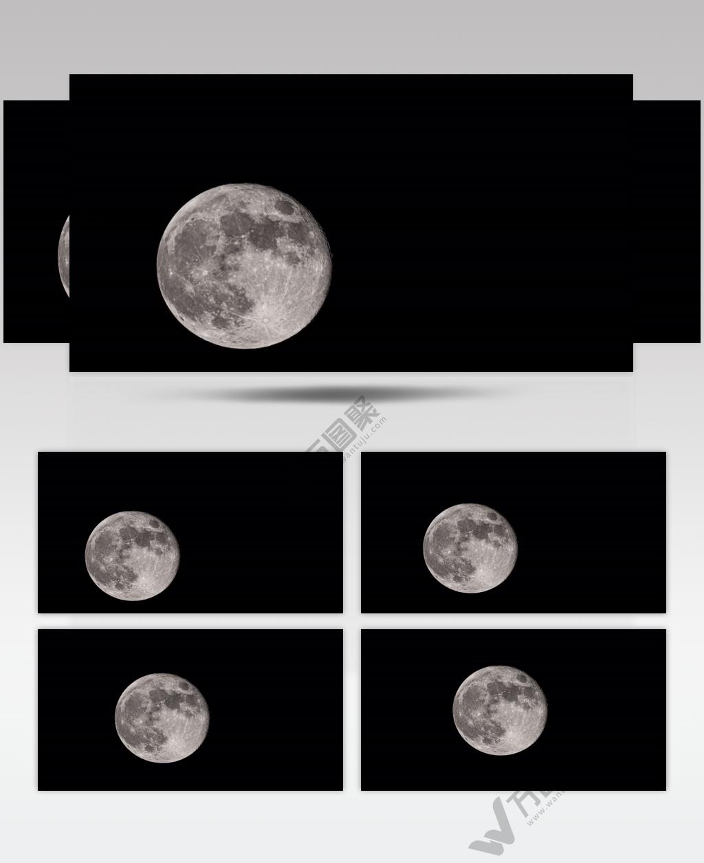 超清晰月球延时实拍