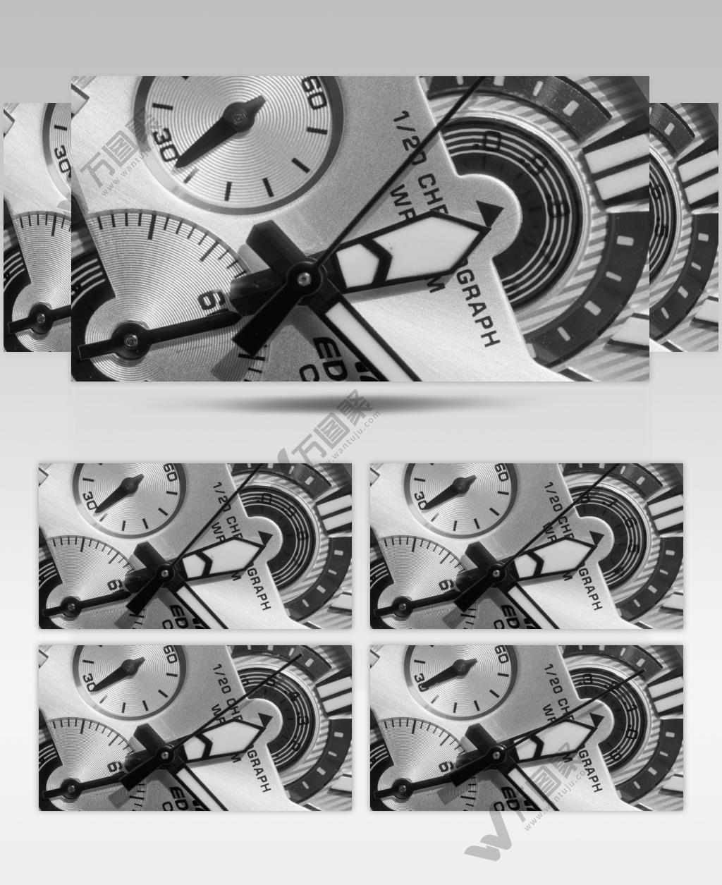 手表时钟表慢镜头升格慢动作