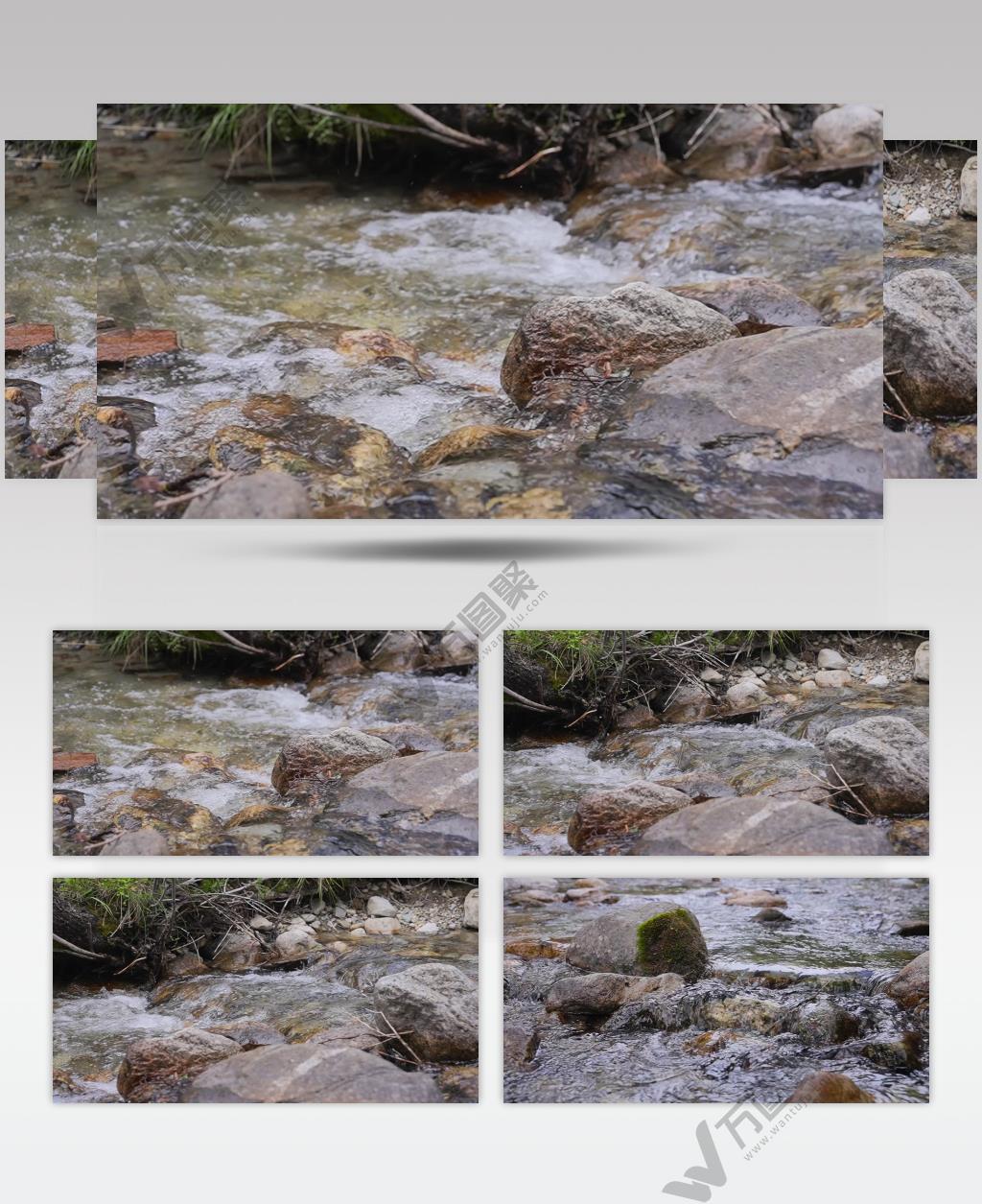 水流慢动作特写3 1080 240P-30P